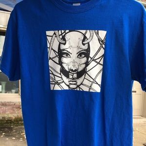 Inktober “build” android/robot T-shirt